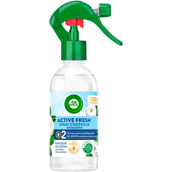 Spray D'intérieur Active Fresh Douceur De Coton Air Wick