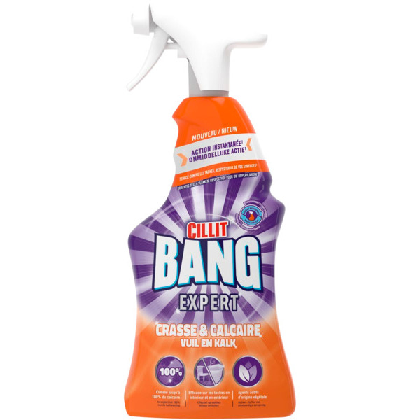 Spray Nettoyant Expert Crasse Et Calcaire Cillit Bang