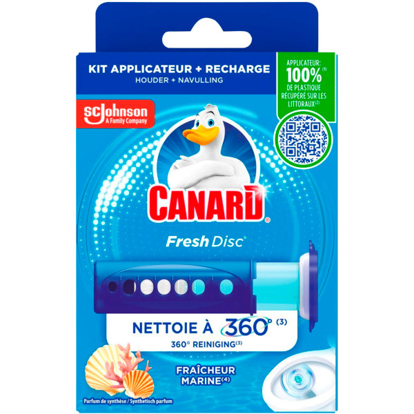 Nettoyant Wc Fresh Disc Fraîcheur Marine Canard