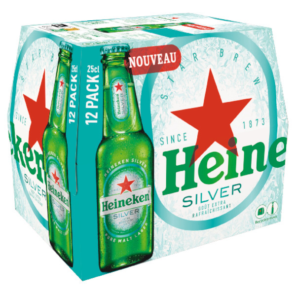 Bière Heineken Silver