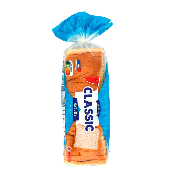 Pain De Mie Classic Nature Auchan