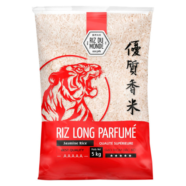 Riz Parfumé Cambodge Tigre Riz Du Monde