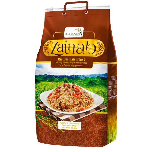 Riz Basmati Étuvé Traditionnel Zainab