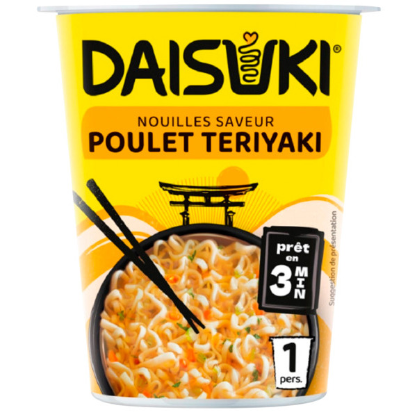 Nouilles Poulet Teriyaki Daisuki