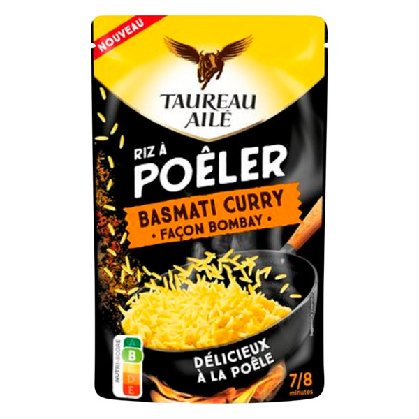 Riz À Poêler Basmati Curry Taureau Ailé