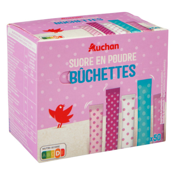 Sucre En Poudre En Buchettes Auchan