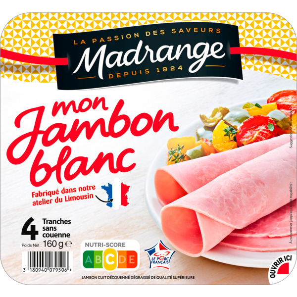 Mon Jambon Blanc Madrange