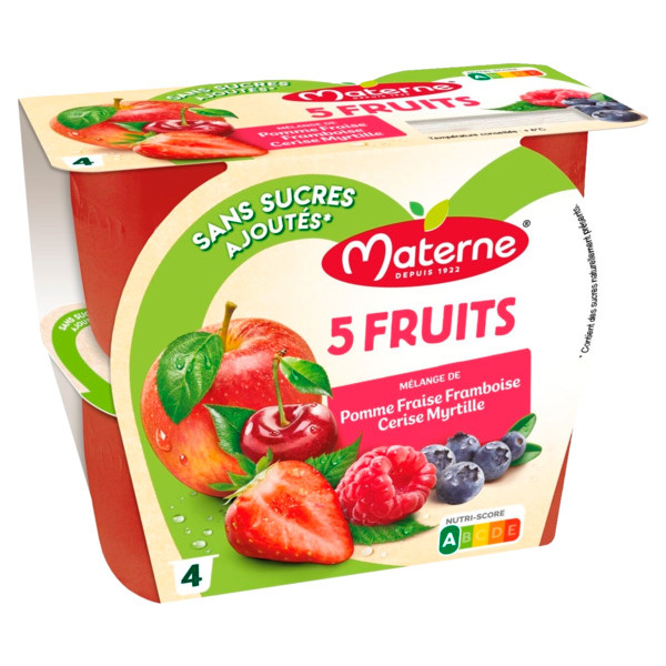 30% De Remise Immédiate Sur La Gamme Desserts Fruitiers Materne