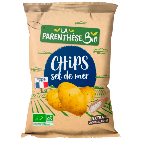 Chips Bio Au Sel De Mer La Parenthèse Bio