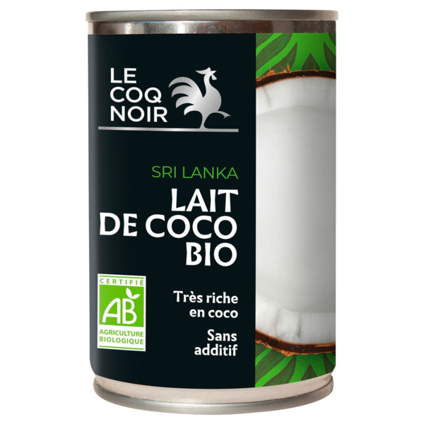 Lait De Coco Bio Le Coq Noir