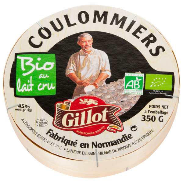 Coulommiers Au Lait Cru Bio Gillot 