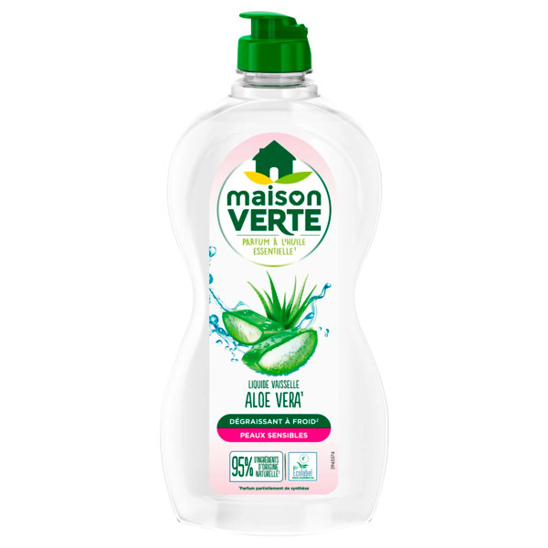 Liquide Vaisselle À L'aloe Vera Maison Verte