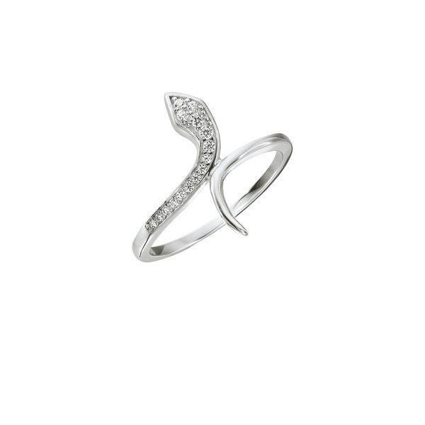 Bague Argent Et Oxydes De Zirconium