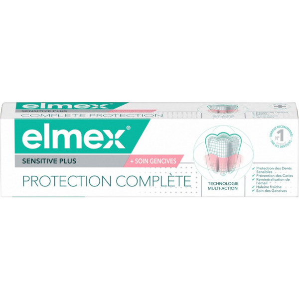 Dentifrice Sensitive Plus Protection Complète Elmex