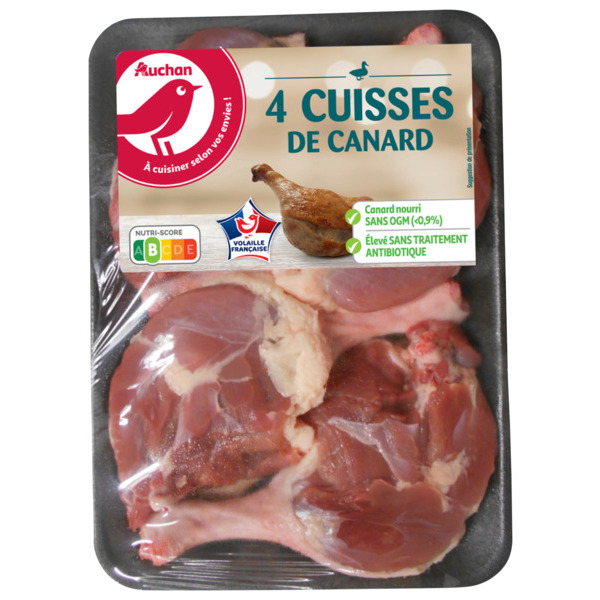 4 Cuisses De Canard Auchan