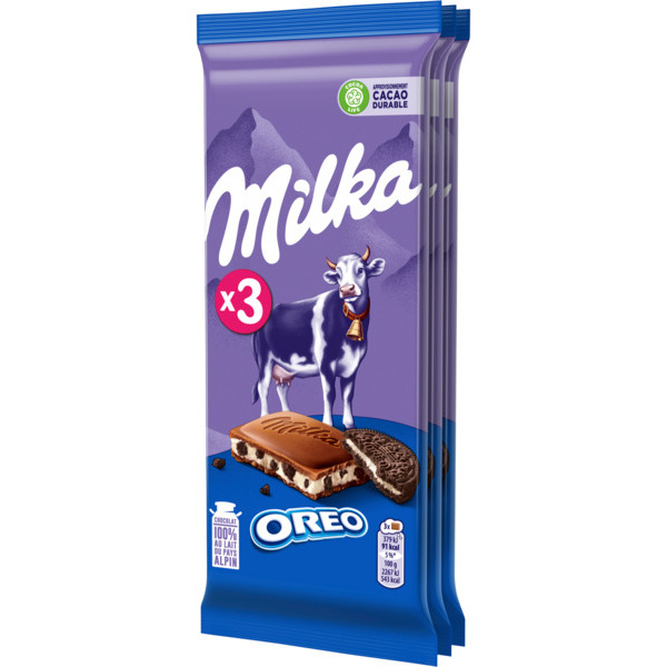 Tablettes De Chocolat Oréo Milka