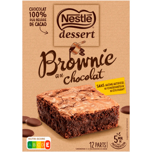 Préparation Pour Brownies Nestle