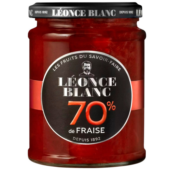 Confiture De Fraise 70% Léonce Blanc