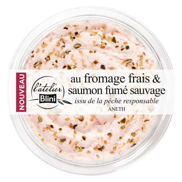 Tartinable Fromage Frais Et Saumon Fumé L'atelier Blini