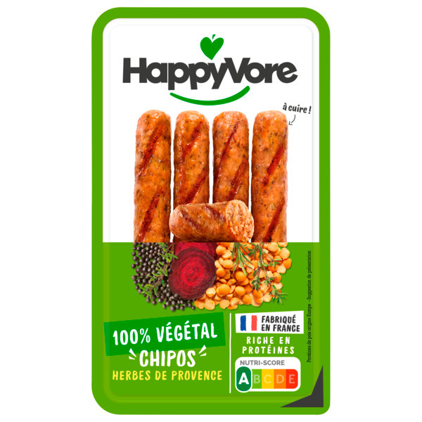 Chipos 100%Végétales Et Gourmandes Happyvore