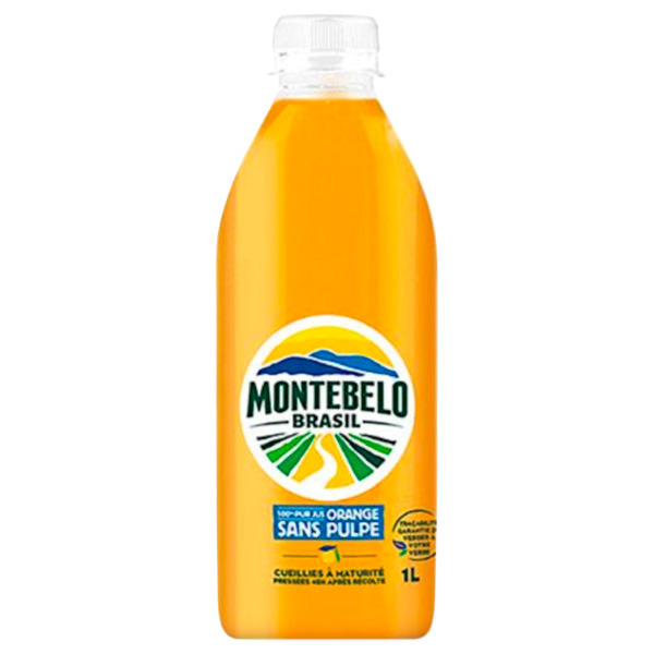 Pur Jus Orange Sans Pulpe Montebelo