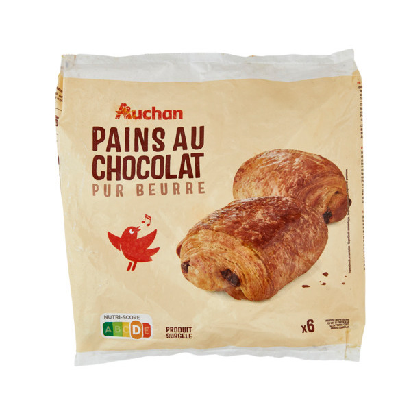 Pains Au Chocolat Pur Beurre Surgelés Auchan