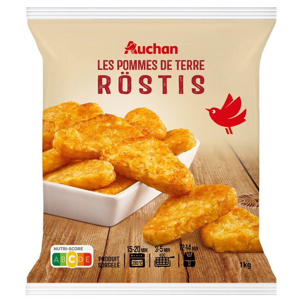 Pommes De Terre Röstis Surgelées Auchan