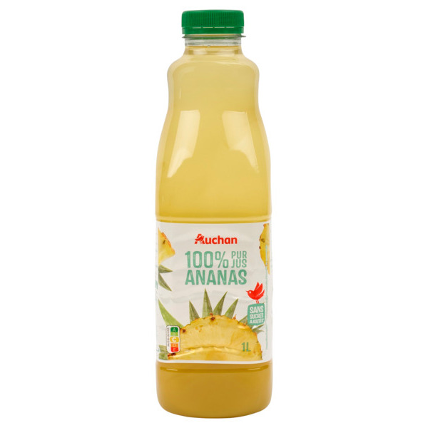 Pur Jus D'ananas Auchan 