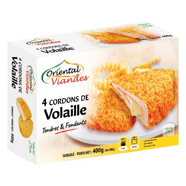 Cordon Bleu De Dinde Halal Oriental Viandes