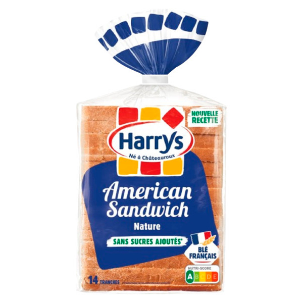 Pain De Mie Nature American Sandwich Harry's