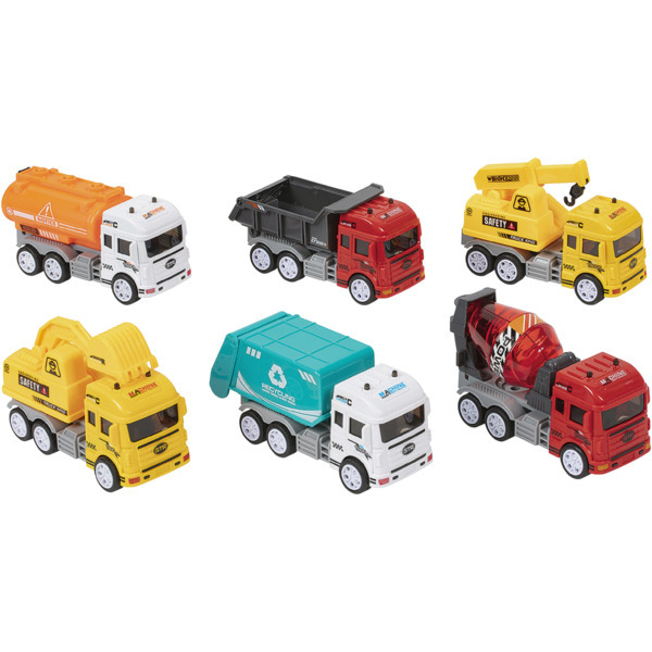 Coffret 6 Vehicules De Services