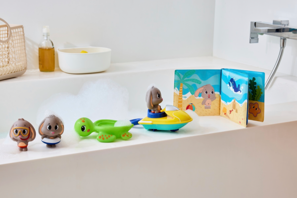 Set De 6 Jouets De Bain Leo