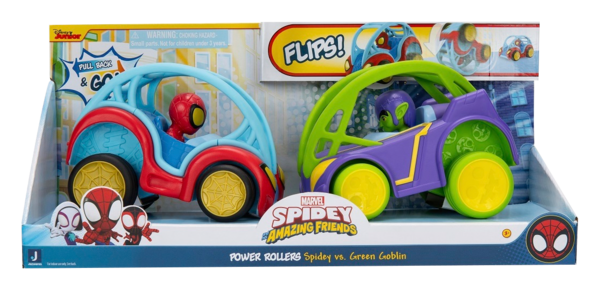 Pack De 2 Power Rollers Spidey