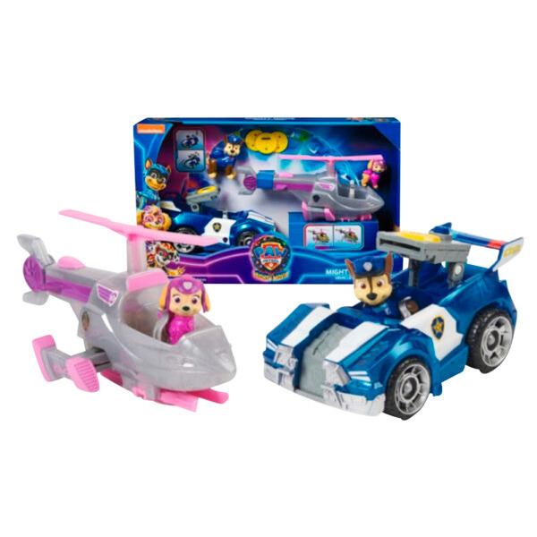 Pack 2 Vehicules De Chase & Stella La Super Patrouille - Le Film