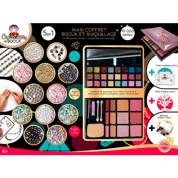 Maxi Coffret Bijoux Et Maquillage