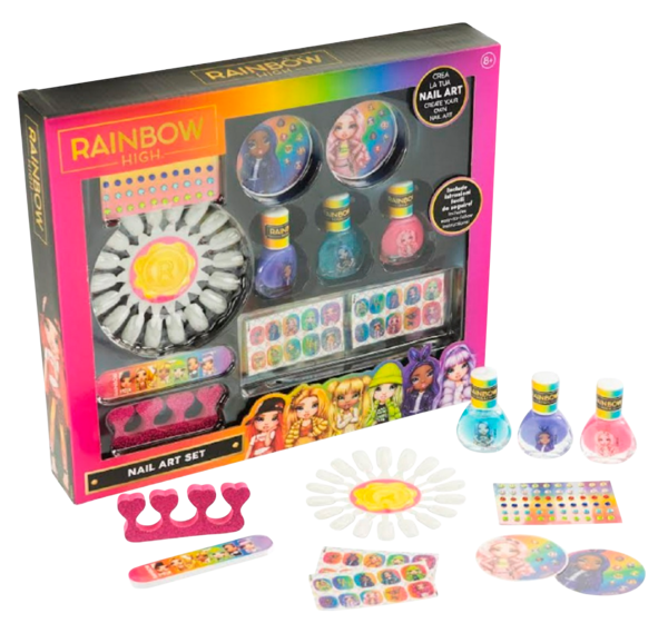 Rainbow High Nail Art Set