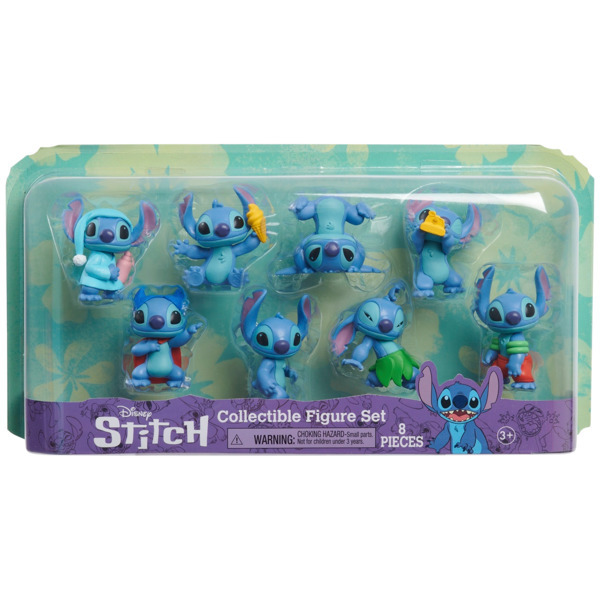 Coffret 8 Figurines Stitch