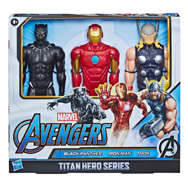 Pack De 3 Figurines Avengers