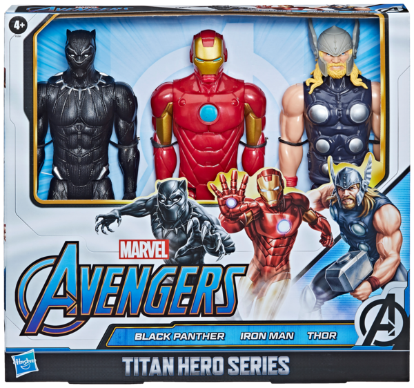 Pack De 3 Figurines Avengers