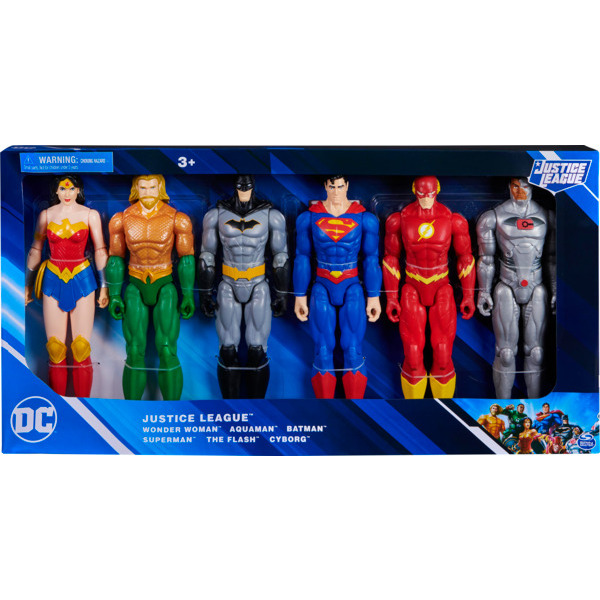 Pack De 6 Figurines Dc Universe