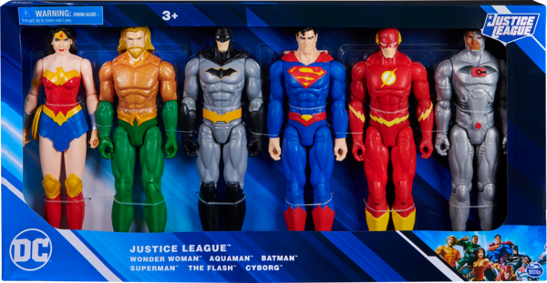 Pack De 6 Figurines Dc Universe