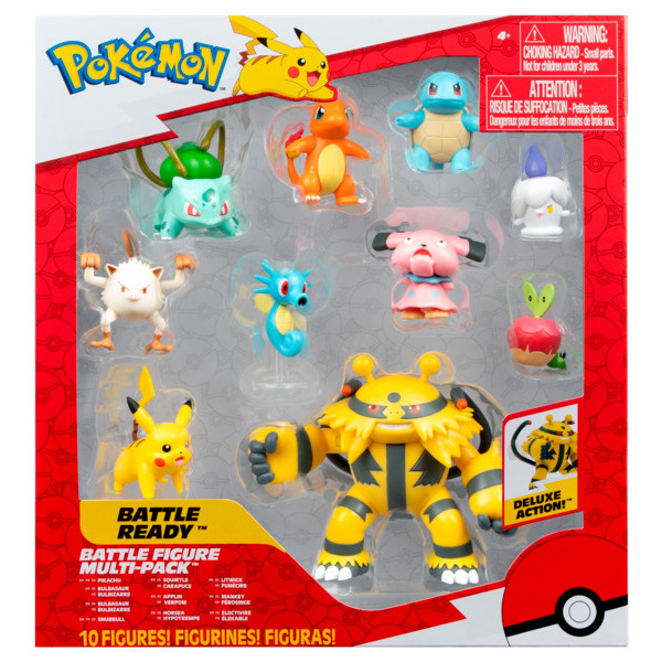 Pack De 10 Figurines Pokemon