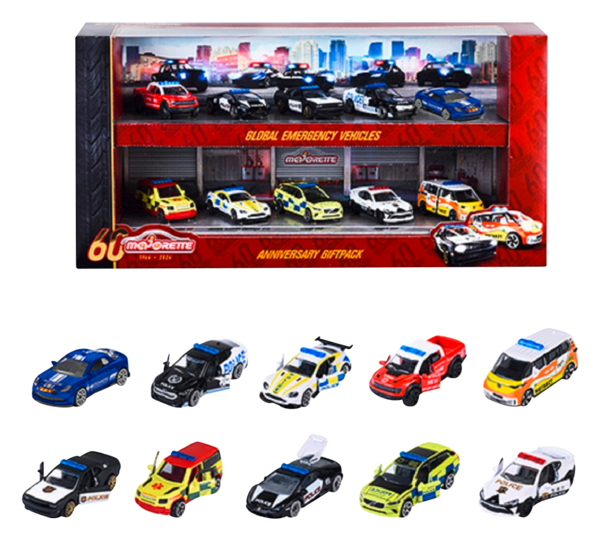 Coffret De 10 Vehicules