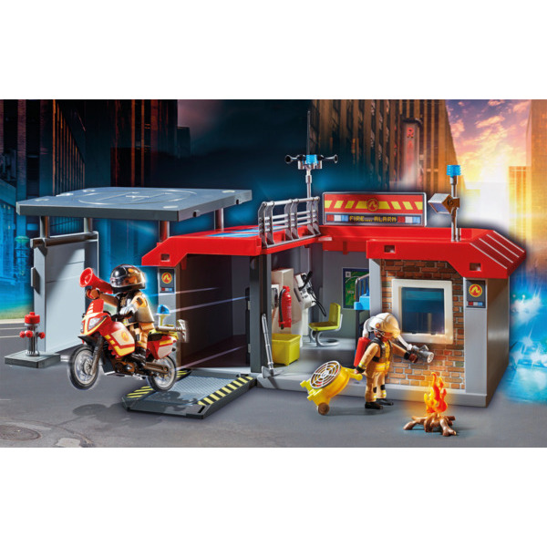 Caserne De Pompiers Transportable