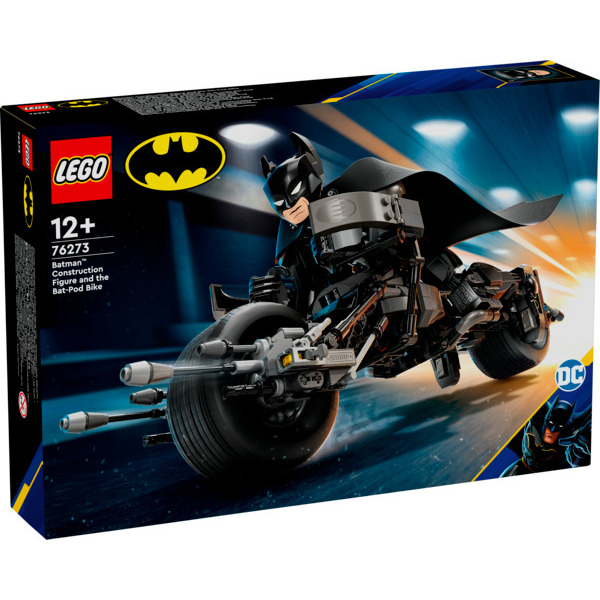 La Figurine De Batman™ À Construire Et La Moto Bat-Pod