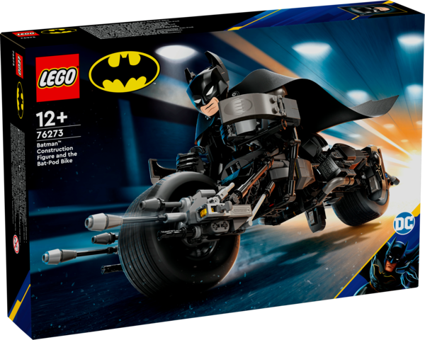 La Figurine De Batman™ À Construire Et La Moto Bat-Pod