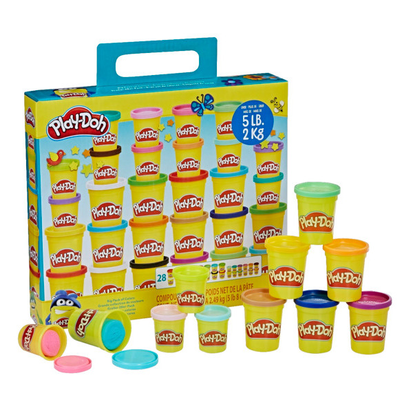 28 Pots Play-Doh