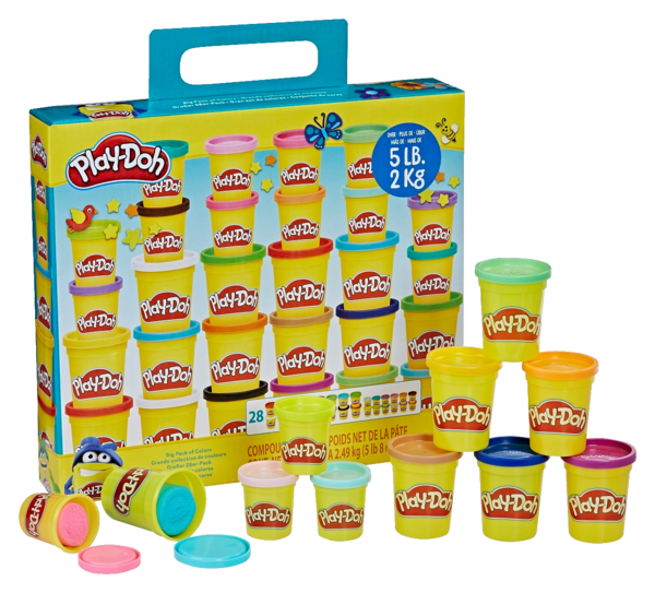 28 Pots Play-Doh