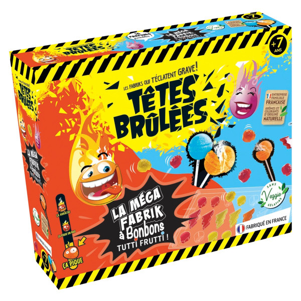 La Mega Fabrik À Bonbons Et Sucettes Tutti Frutti - Têtes Brûlées