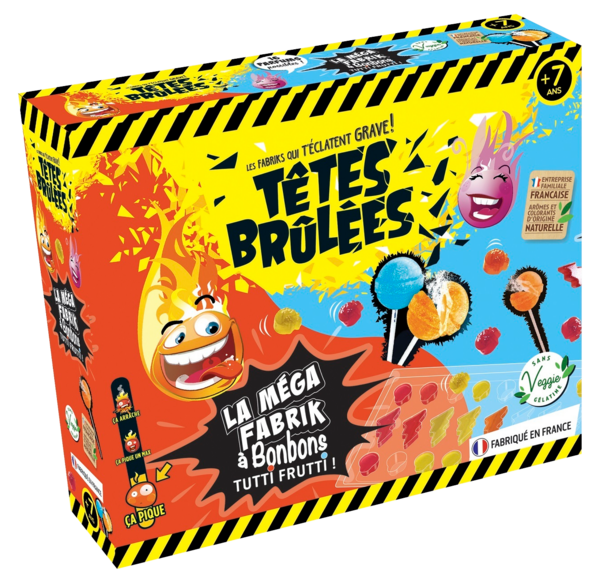 La Mega Fabrik À Bonbons Et Sucettes Tutti Frutti - Têtes Brûlées